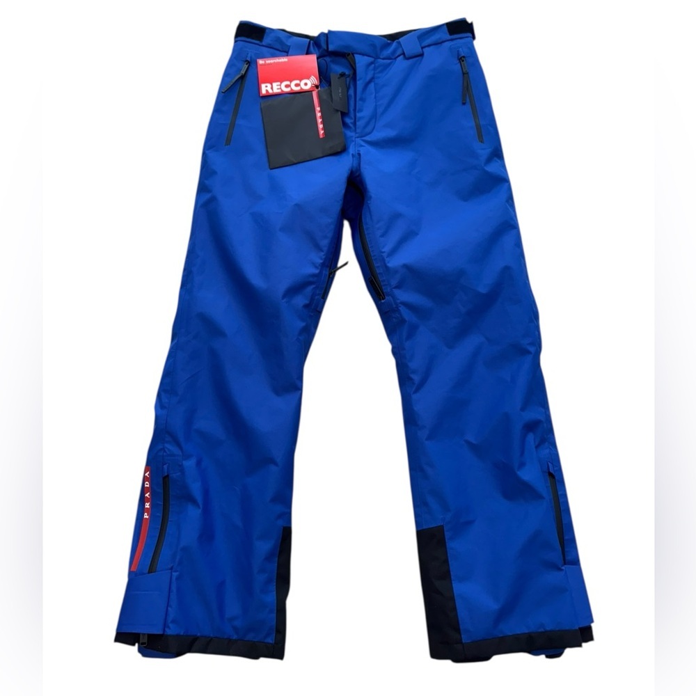 PRADA***Men's Blue Extreme Tex Ski Pants***Large $2950 NWT